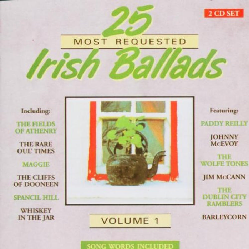 Picture of Various Artists - 25 Most Requested Irish Ballads
