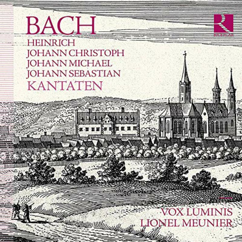 Picture of Vox Luminis; Lionel Meunier; Les Muffatti; Peter Van Heygen - Bach (Heinrich; Johann Christoph; Johann Michael; Johann Sebastian): Kantaten