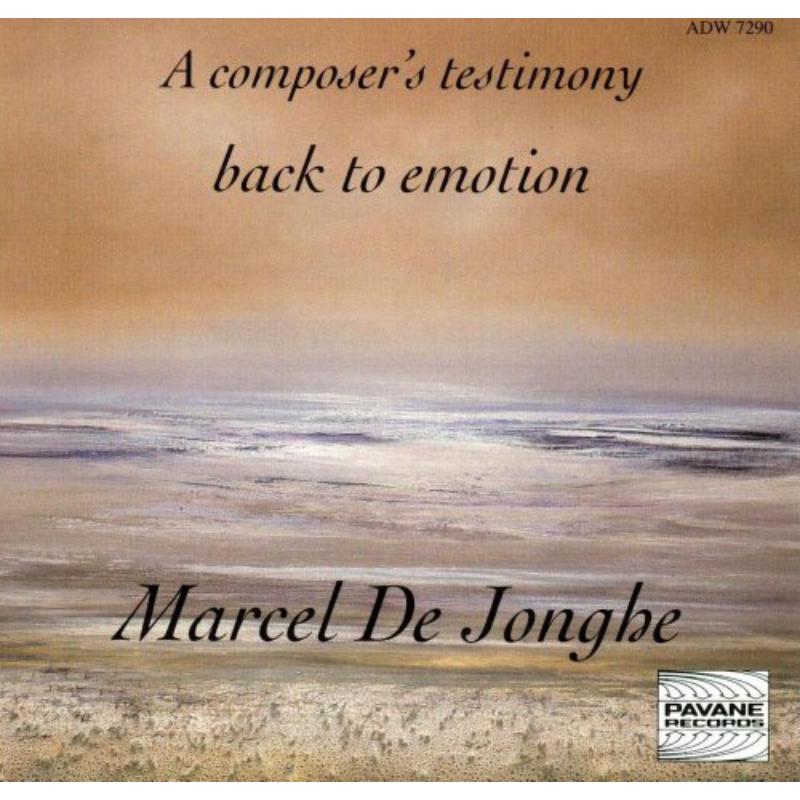 Picture of Jonghe - A composer's testimony