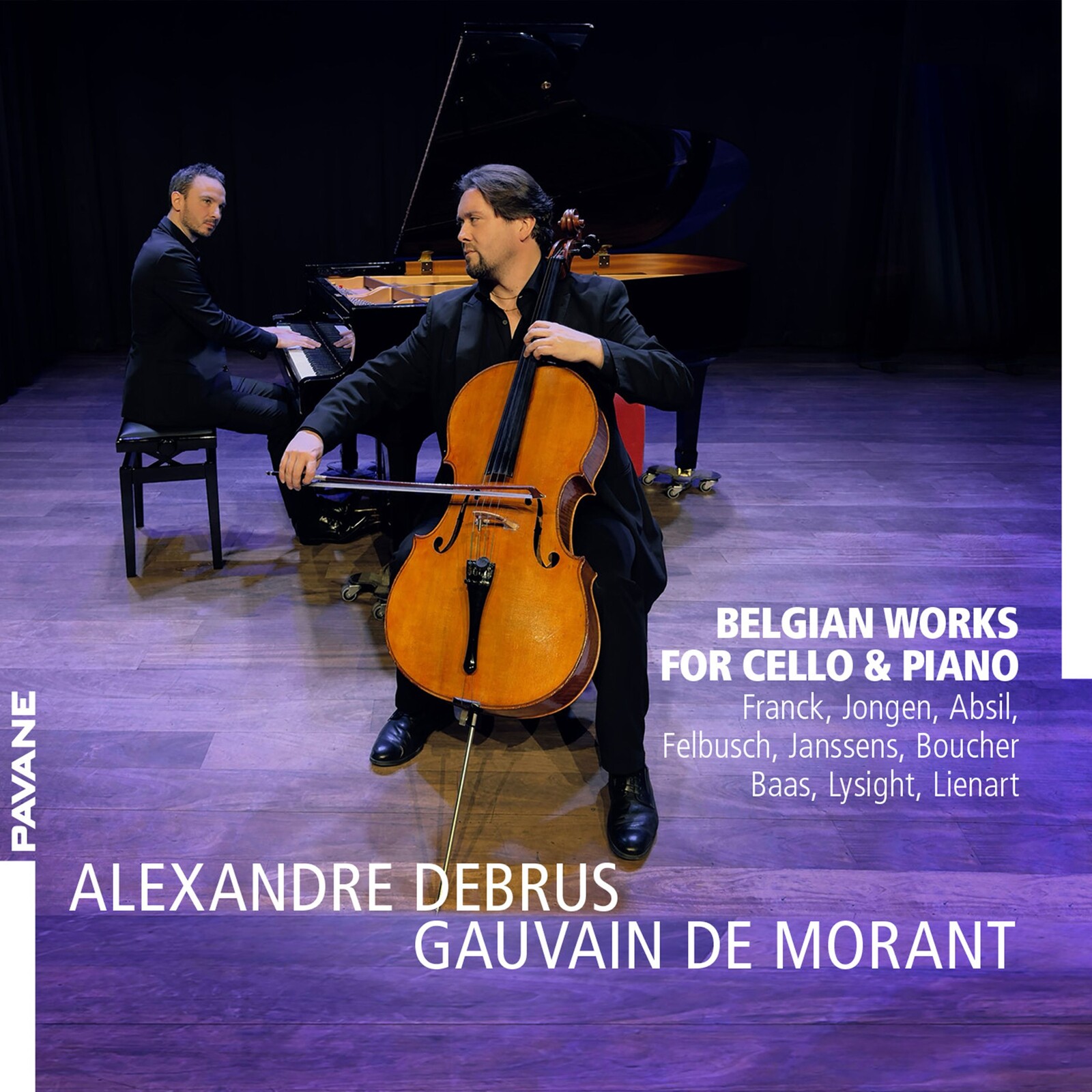 Picture of Alexandre Debrus & Gauvain de Morant - Belgian Works for Cello & Piano
