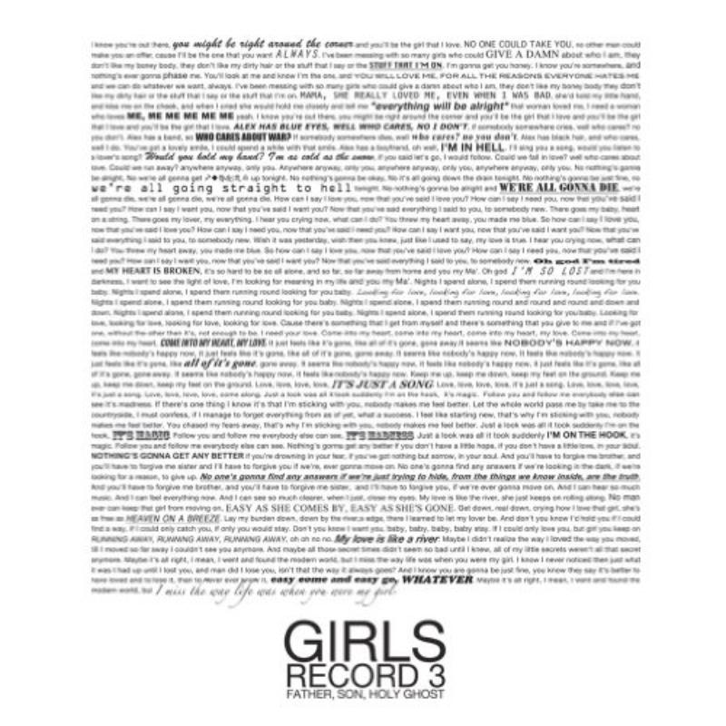 Picture of Girls - Father Son Holy Ghost Digipack