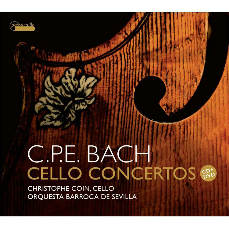 Picture of Christophe Coin; Orquesta Barroca De Sevilla - C.P.E. Bach: Cello Concertos