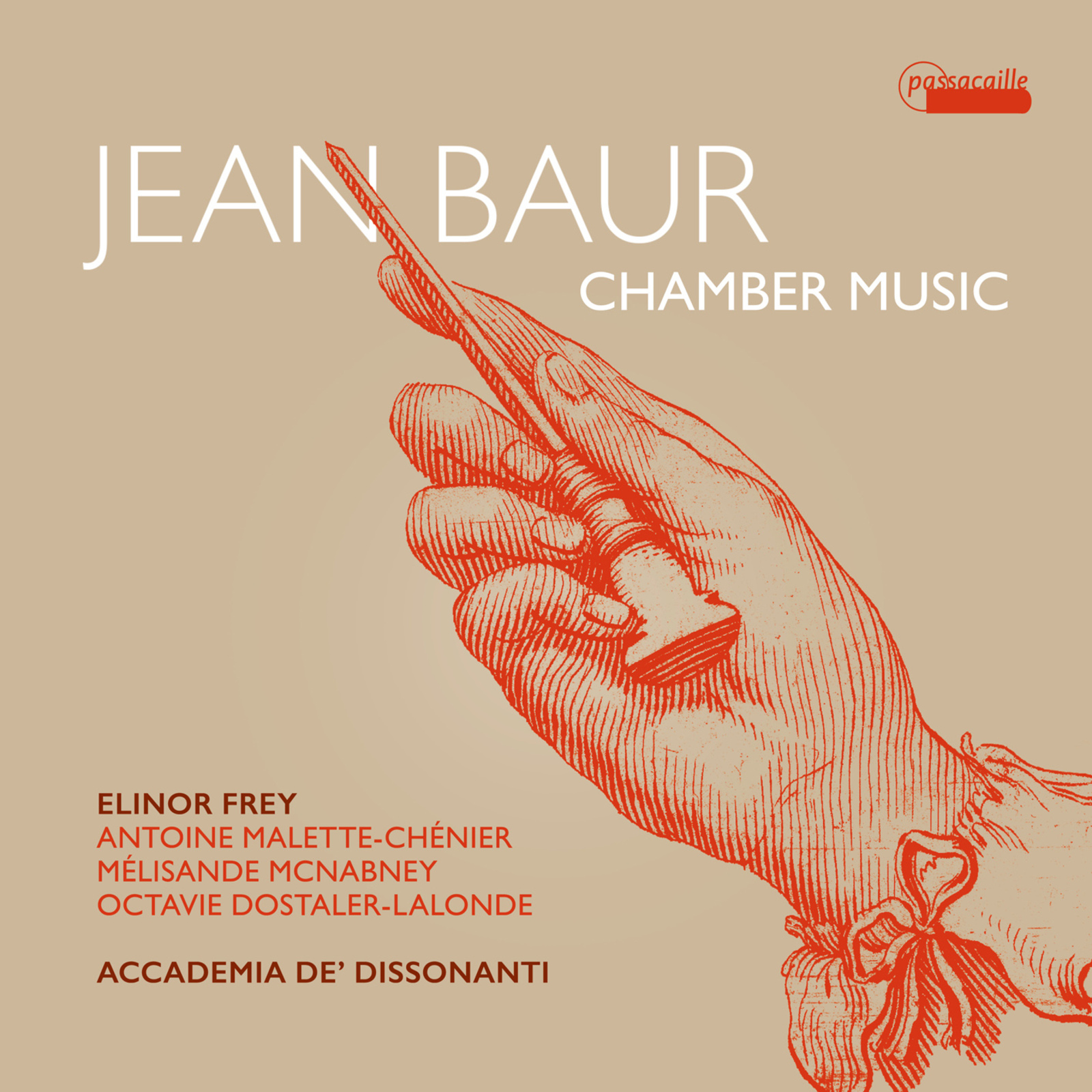 Picture of Elinor Frey; Accademia de'Dissonanti - Jean Baur: Chamber Music