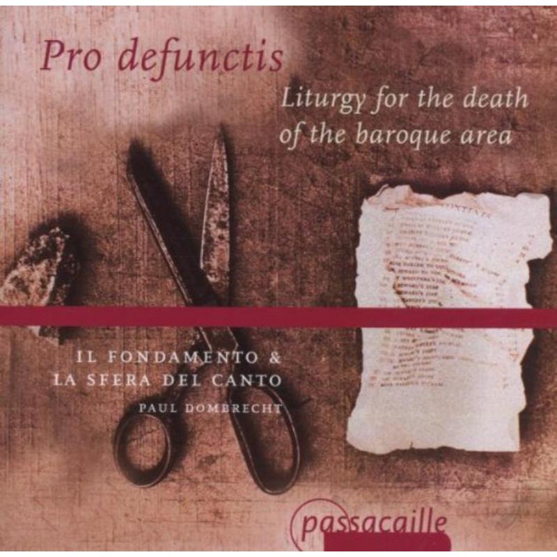 Picture of D'eve/Torri - Pro Defunctis: Liturgy For The
