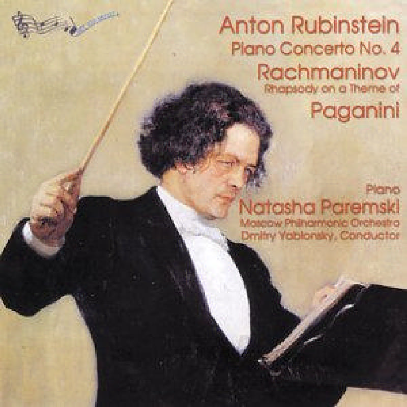 Picture of Natasha Paremski - Rubinstein: Piano Concerto No. 4; Rachmaninov: Rhapsody On A Theme of Paganini