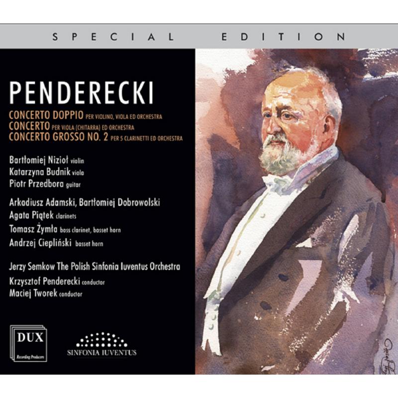 Picture of Arkadiusz Adamski, Katarzyna Budnik-Gatazka, Andrzej Cieplinski, Bartlomiej Dobrowolski, Bartlomiej Niziol & Krzysztof Penderecki - Penderecki: Concertos Vol. 7