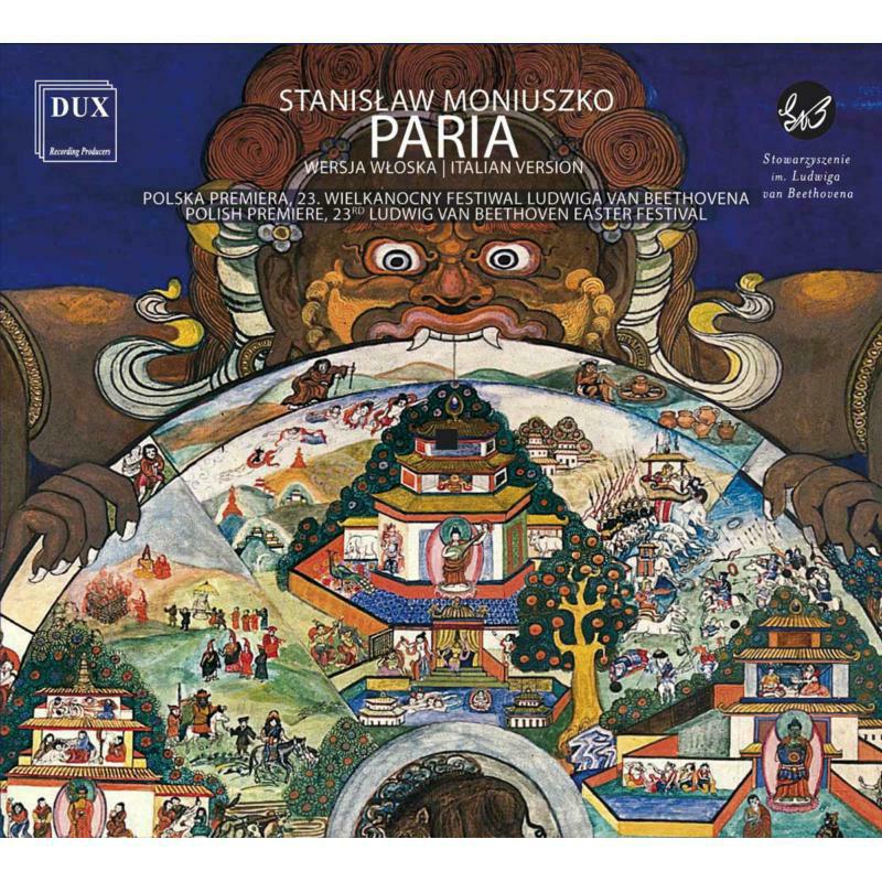 Picture of Katarzyna Holysz, Robert Jezierski, Yuri Gorodetski, Szymon Komasa, Poznan Philharmonic Orchestra & Lukasz Borowicz - Moniuszko: Paria (2CD)