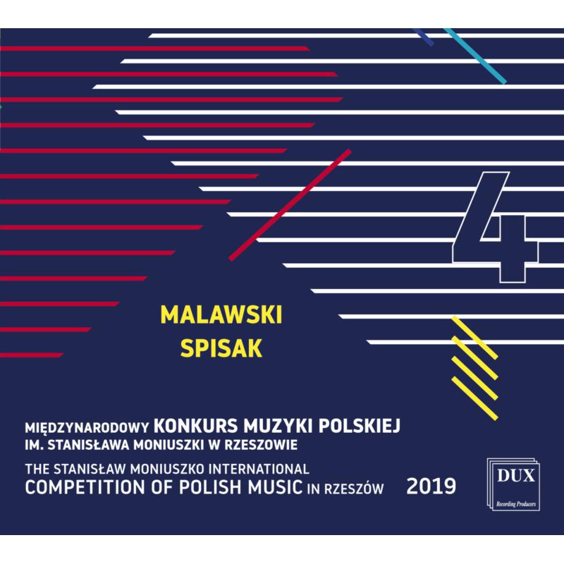 Picture of VARIOUS - Malawski, Spisak - Vol. 4 From The Stanislaw Moniuszko International Competition of Polish Music