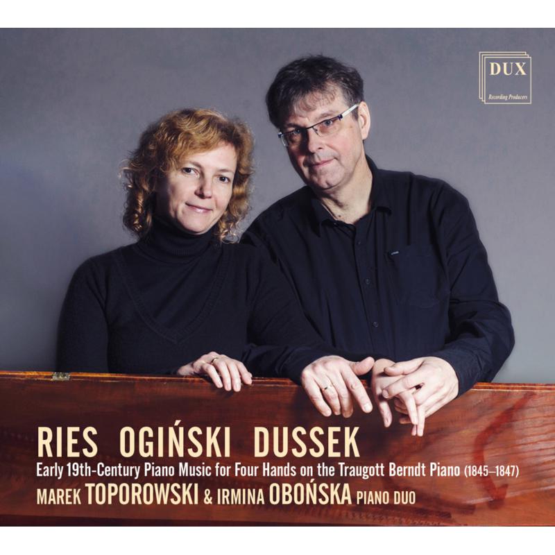 Picture of Marek Toporowski & Irmina Obonska Piano Duo - Ries, Oginski, Dussek:  Early 19th-Century Piano Music