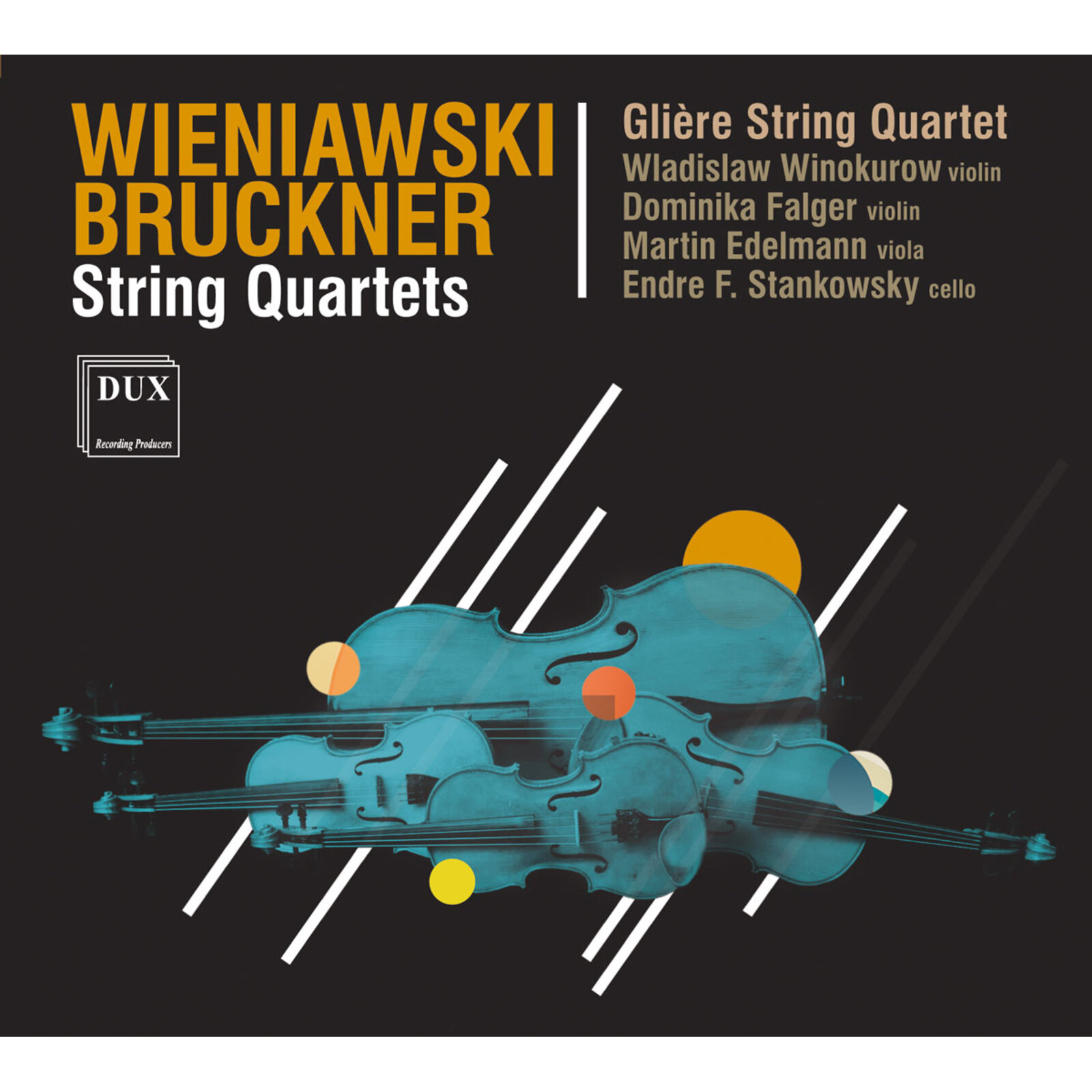 Picture of Gliere String Quartet - Weiniawski & Bruckner String Quartets