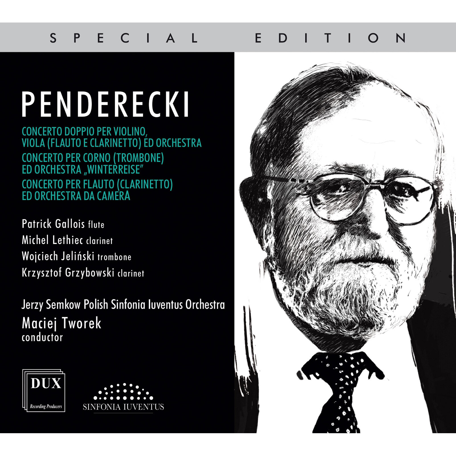 Picture of Maciej Tworek, Jerzy Semkow Polish Sinfonia luventus Orchestra - Penderecki: Concertos Vol. 10