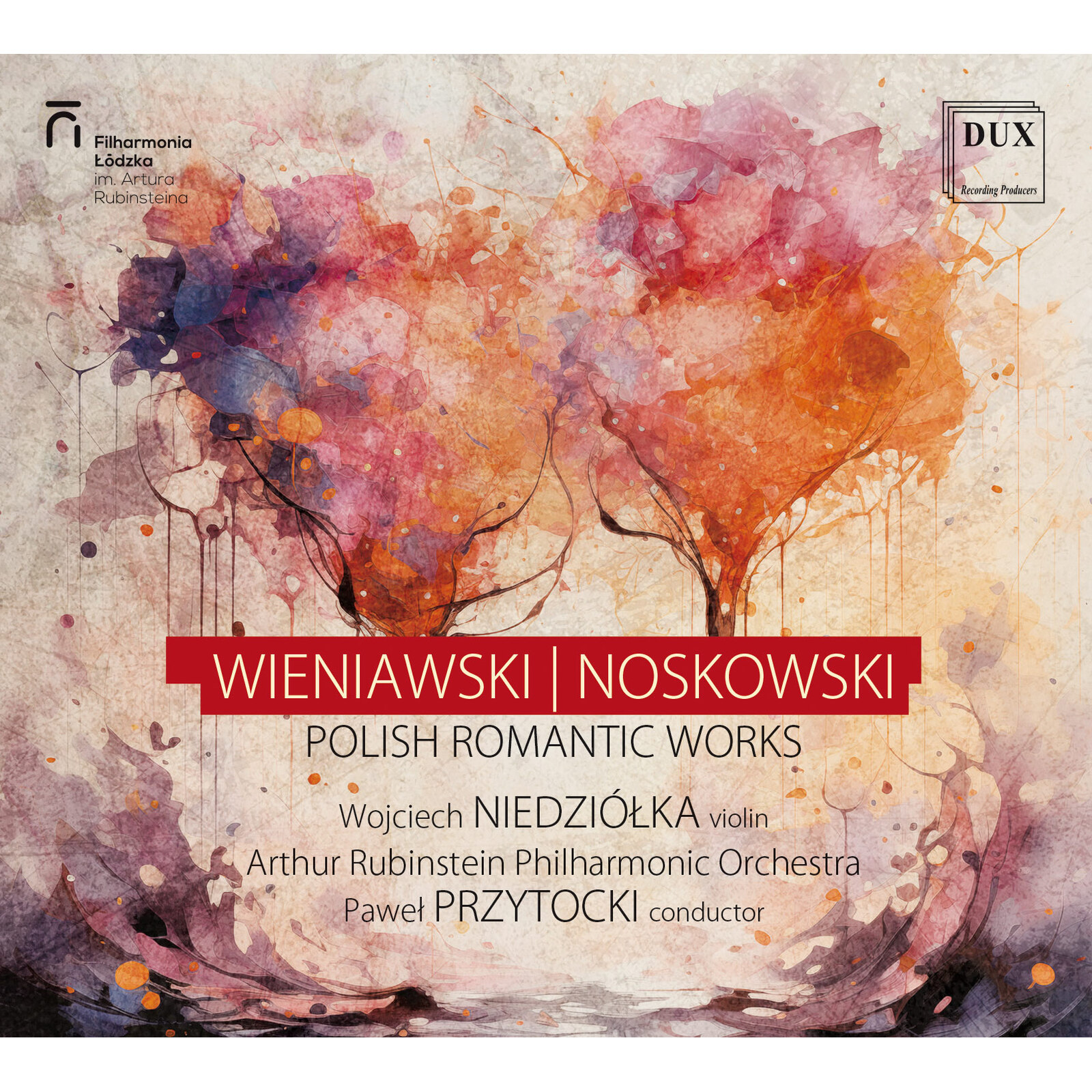 Picture of Pawel Przytocki, Arthur Rubinstein Philharmonic Orchestra, Wojciech Niedziolka - Wieniawski: Violin Concerto No. 1 Op. 14 & Noskowski: Symphony No. 2 in C Minor