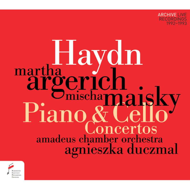 Picture of Martha Argerich, Mischa Maisky, Amadeus Chamber Orchestra & Agniezka Duczmal - Haydn: Piano Concerto in D Major, Cello Concerto in C Major, Scarlatti: Sonata in D Minor & Bach: Cello Suites