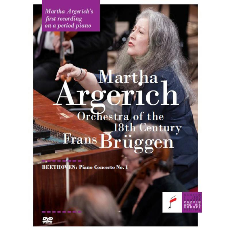 Picture of Martha Argerich & Frans Bruggen - Beethoven: Piano Concerto No. 1