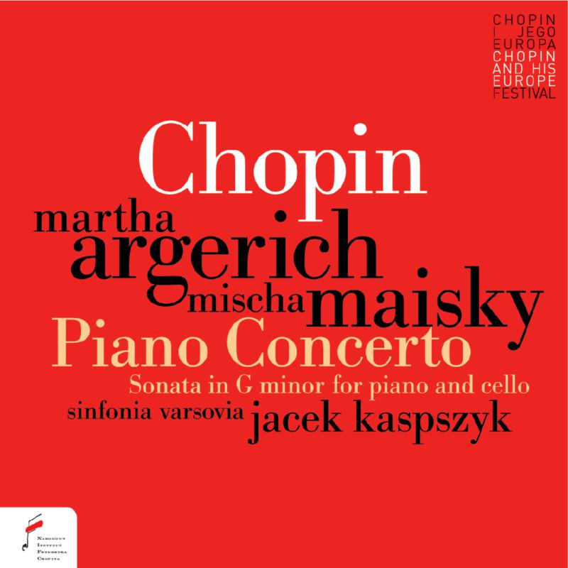 Picture of Martha Argerich & Mischa Maisky - Chopin: Piano Concerto No.1 Sonata for piano and cello Op.65