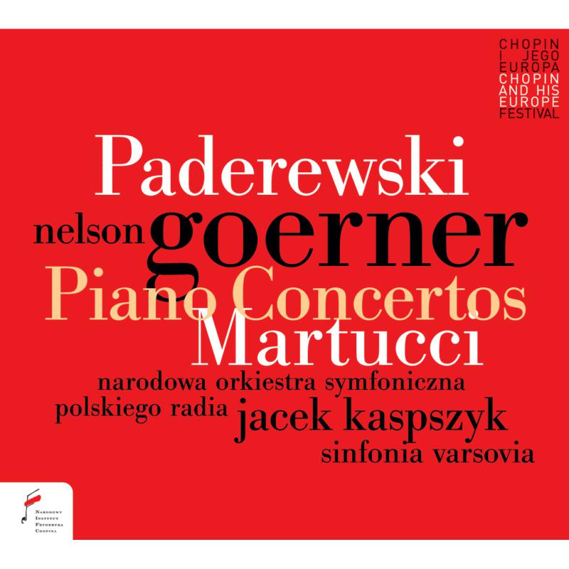Picture of Nelson Goerner & Polish National Radio Symphony Orchestra - Paderewski/Martucci: Piano Concertos