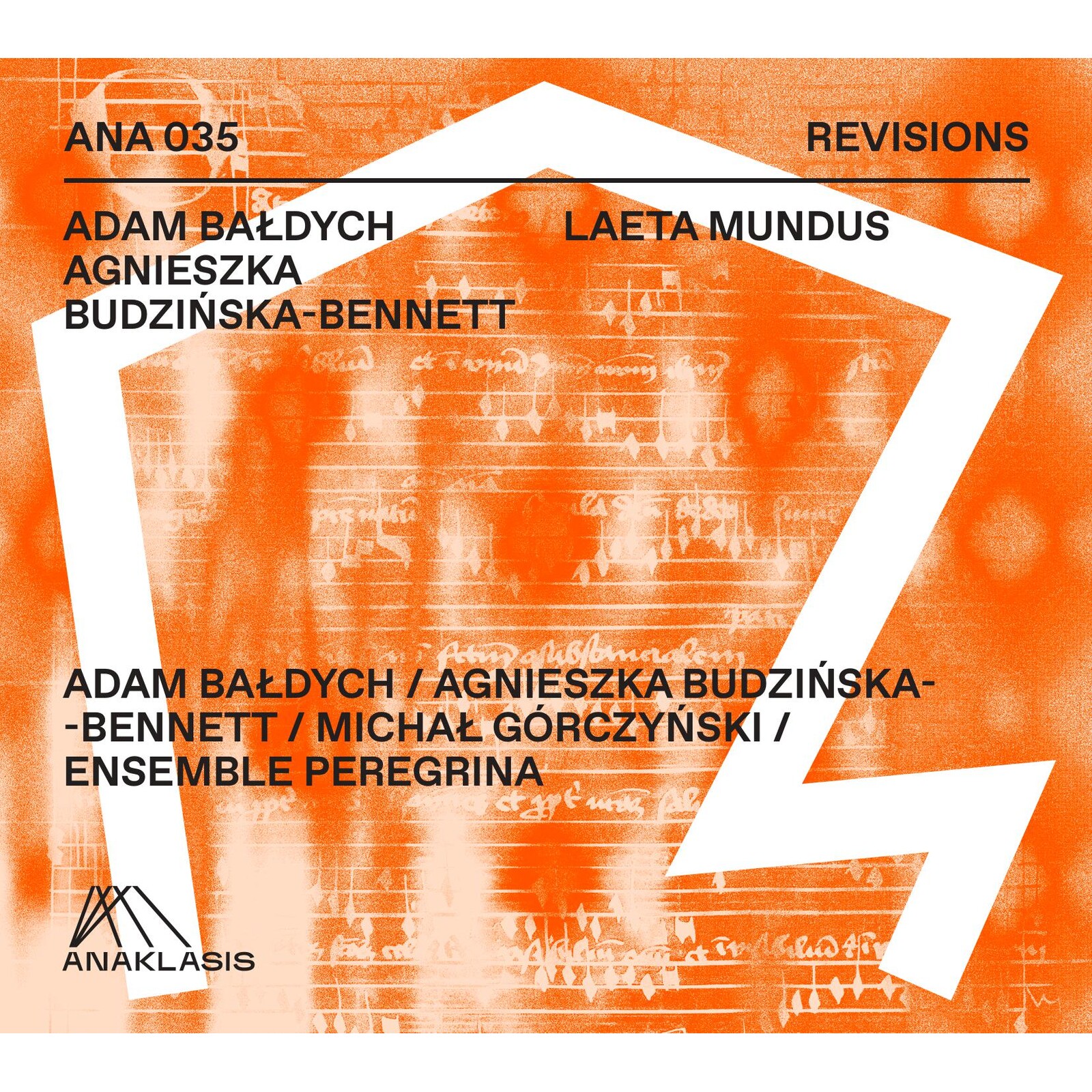 Picture of Adam Baldych; Ensemble Peregrina - Laeta Mundus - Resonances from 15th C Krakow