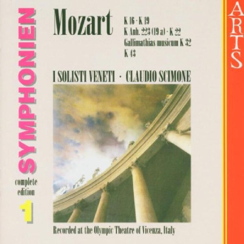 Picture of W.A. Mozart - Mozart - Early Symphonies, Volume 1