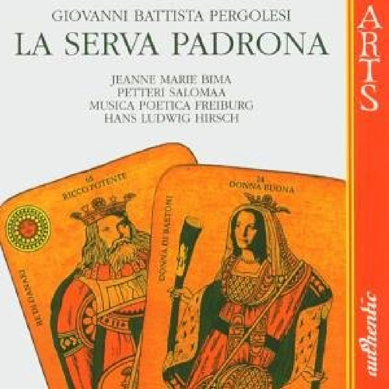 Picture of Hans-Ludwig Hirsch - Pergolesi: La Serva Padrona