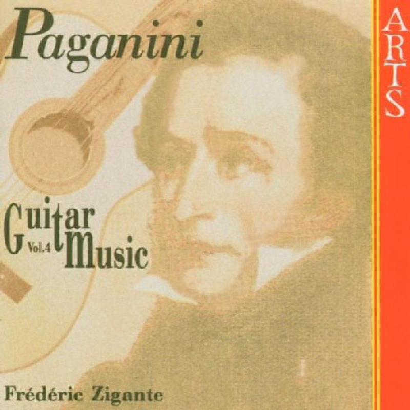 Picture of ZIGANTE,FREDERIC - Paganini: Guitar Music, Vol.4