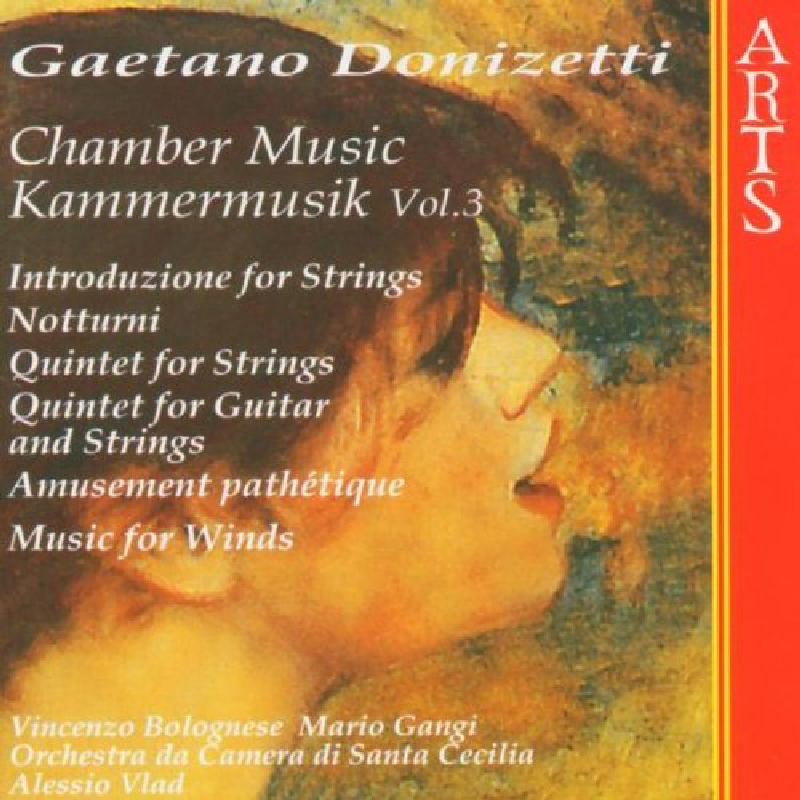 Picture of Santa Cecilia Chamber Orchestra - Donizetti: Chamber Music, Vol. 3