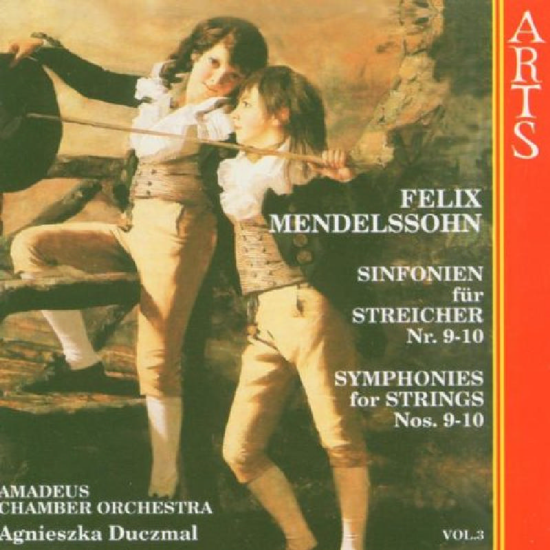 Picture of F. Mendelssohn-Bartholdy - Mendelssohn: String Symphonies, Vol.3