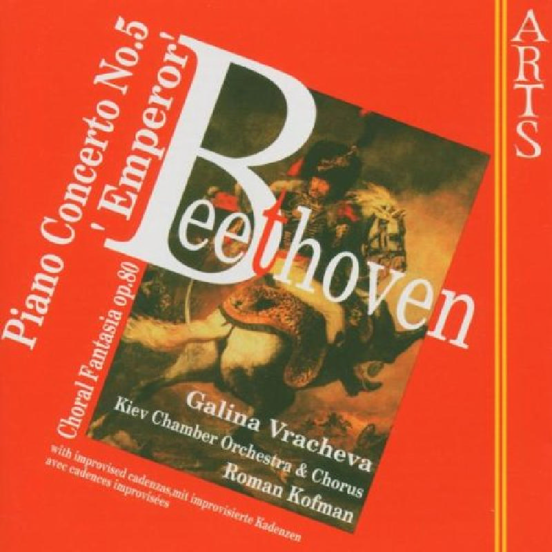 Picture of Galina Vracheva - Beethoven: Piano Concerto No. 5 ; Choral Fantasia, Op. 80
