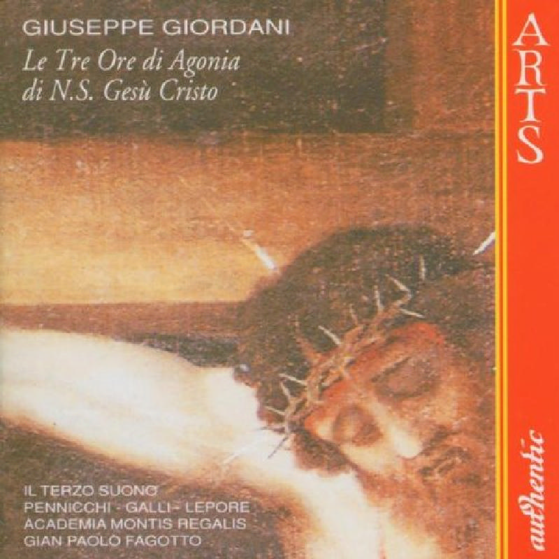 Picture of Giuseppe Giordani - Giordani: The Three Hours of Agony of Our Lord Jesus Christ