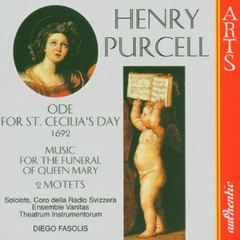Picture of CORO DELLA RADIO SVI - Purcell: Music for the Funeral of Queen Mary Z860; Hail, bright Cecilia Z328; Motets
