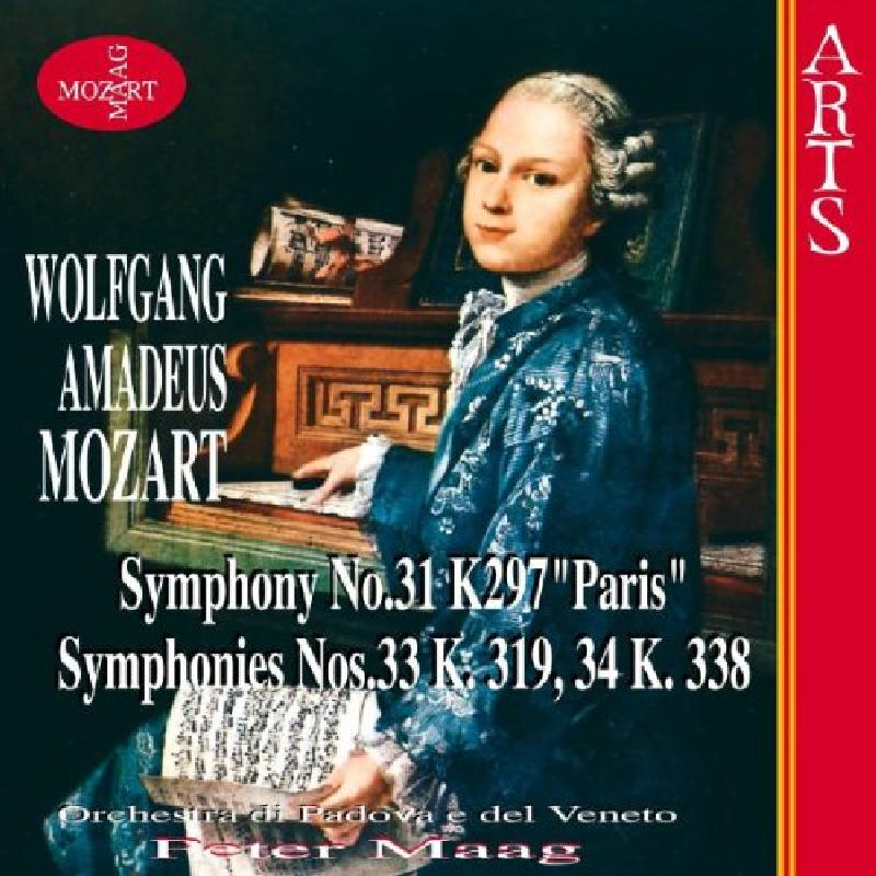 Picture of Peter Maag - Mozart: Symphonies Nos. 31, 33, 34