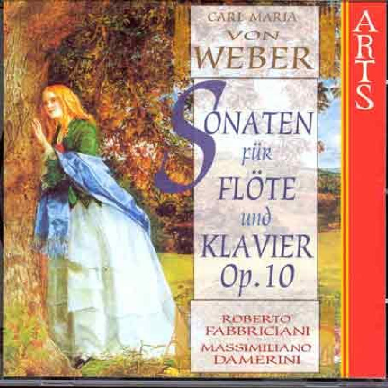 Picture of Roberto Fabbriciani - Weber: Sonaten fur Flote und Klavier, Op. 10