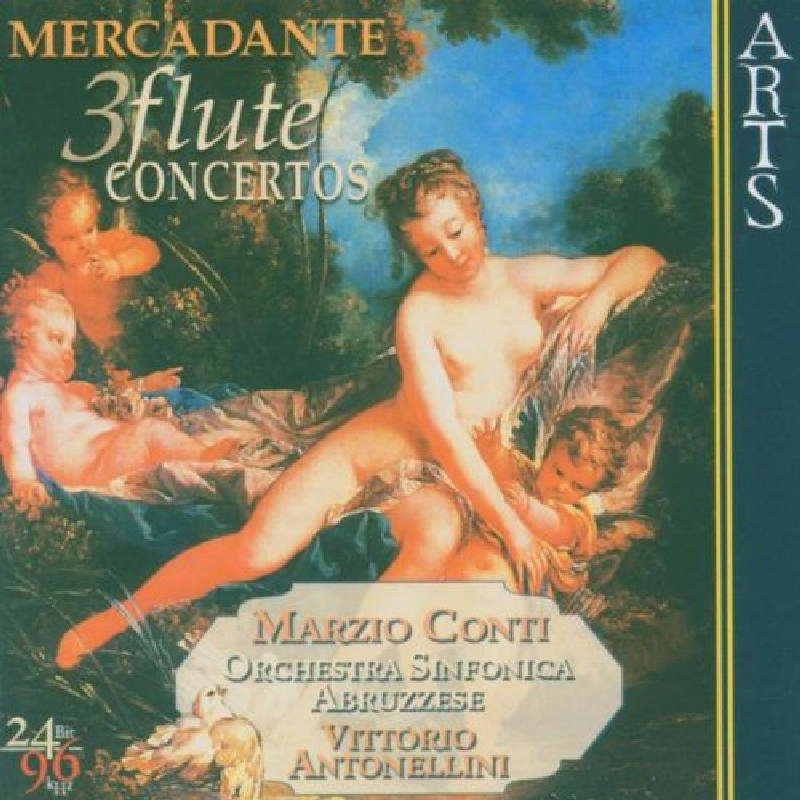Picture of Marzio Conti - Mercadante: 3 Flute Concertos