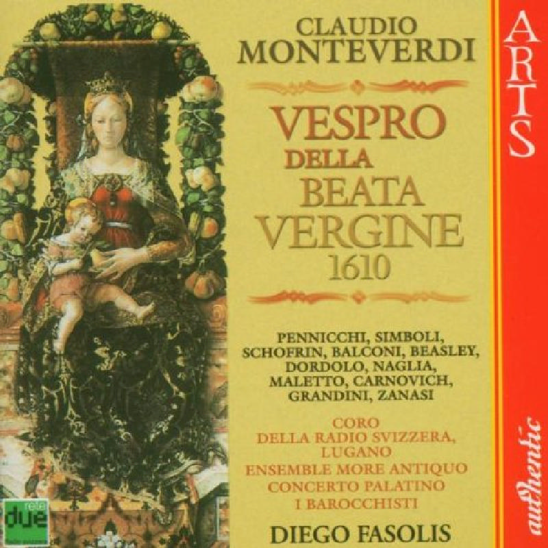 Picture of Diego Fasolis - Monteverdi: Vespro della Beata Vergine