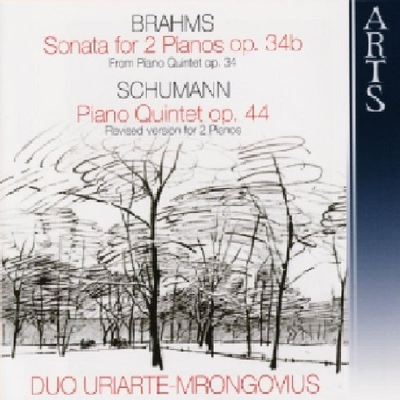 Picture of Duo Uriarte-Mrongrovius - Brahms: Sonata for 2 pianos; Schumann: Piano Quintet