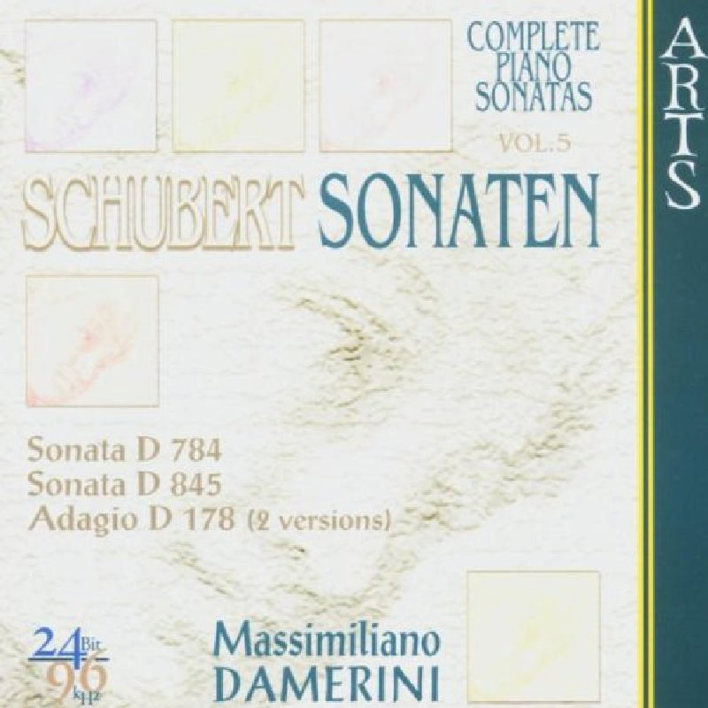 Picture of Massimiliano Damerini - Schubert: Sonata D 784; Sonata D 845; Adagion D 178