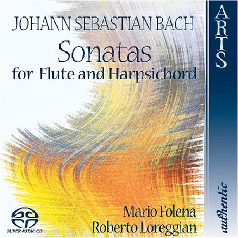 Picture of Mario Folena - Johann Sebastian Bach: Sonatas for Flute and Harpsichord