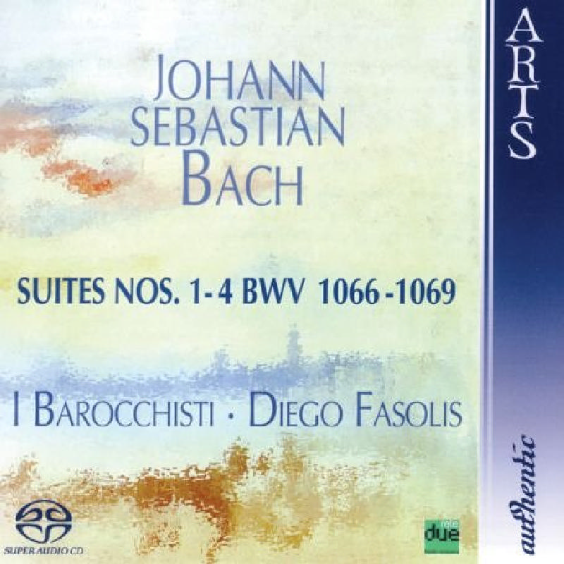 Picture of Diego Fasolis - J.S. Bach: Suites Nos. 1-4, BWV 1066-1069