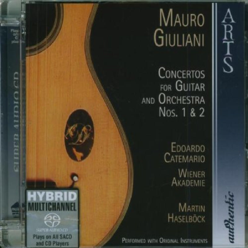 Picture of Edoardo Catemario - Mauro Giuliani: Concertos for Guitar and Orchestra Nos. 1-2