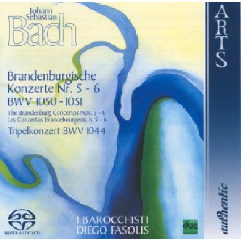 Picture of Diego Fasolis - Bach: Brandenburgische Konzerte Nr. 5 & 6, BWV 1050 & 1051; Tripelkonzert, BWV 1044