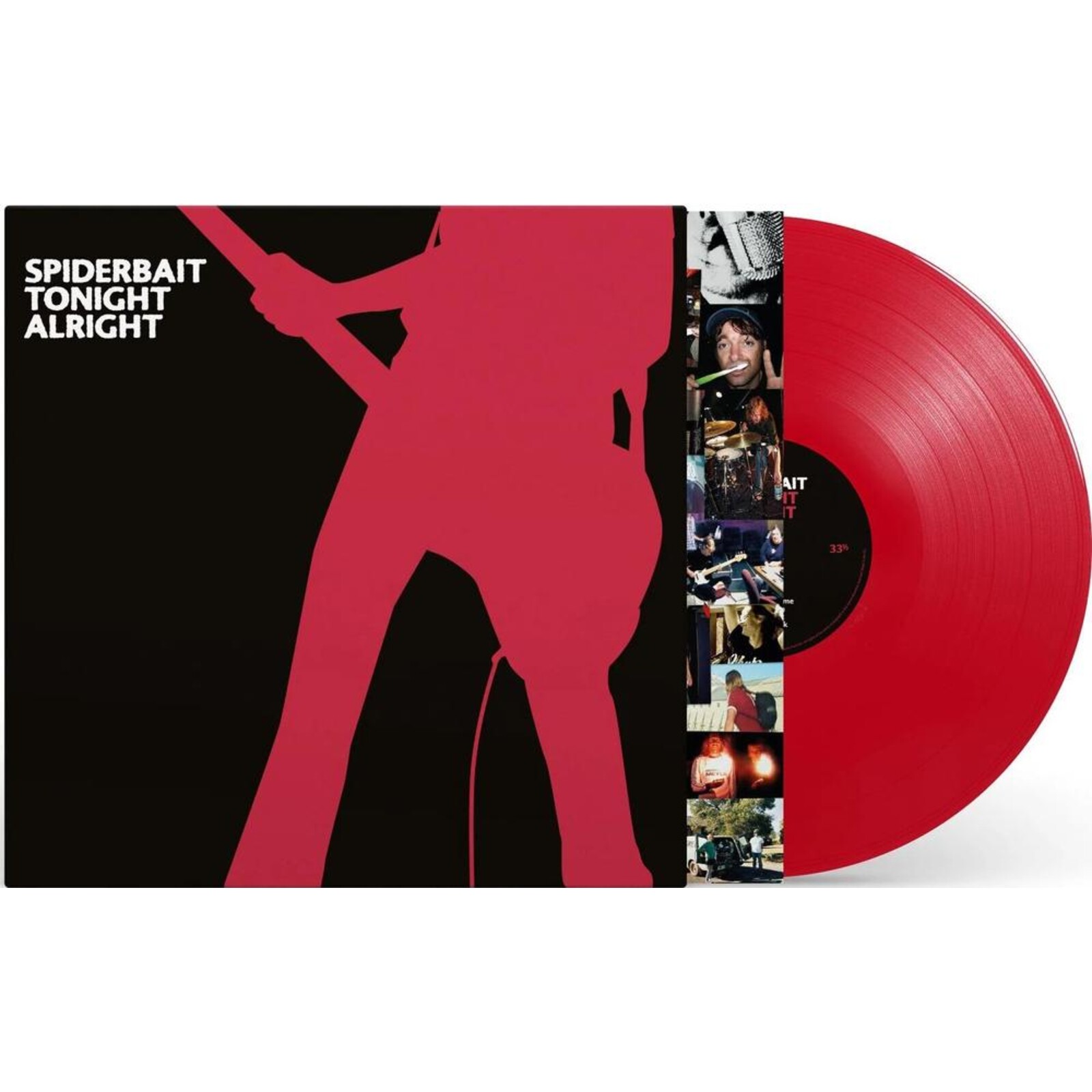 Picture of Spiderbait - Tonight Alright (Red Vinyl)