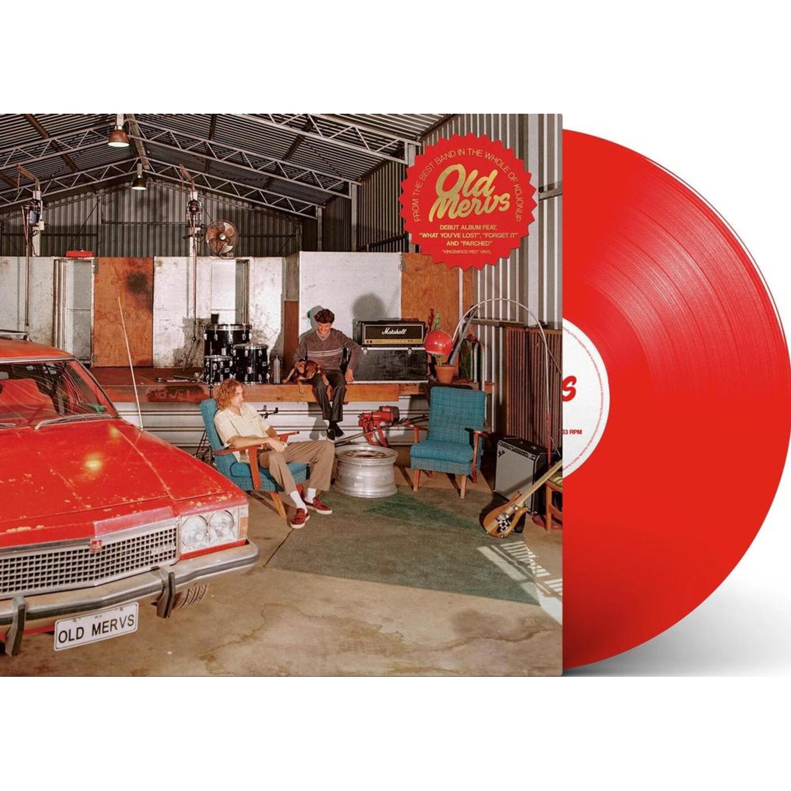 Picture of Old Mervs - Old Mervs (Kingswood Red Vinyl)