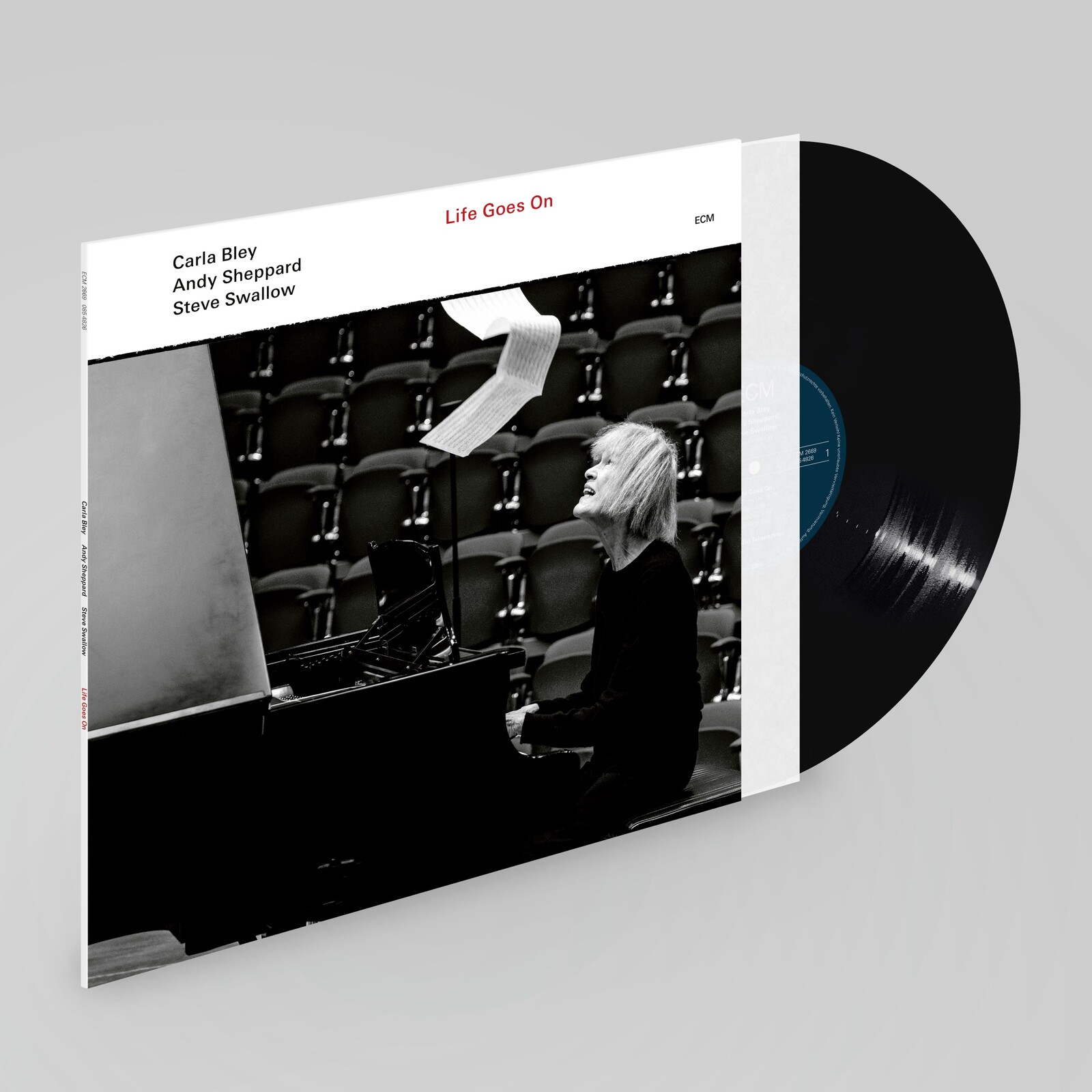 Picture of Carla Bley, Andy Sheppard, Steve Swallow - Life Goes On (LP)