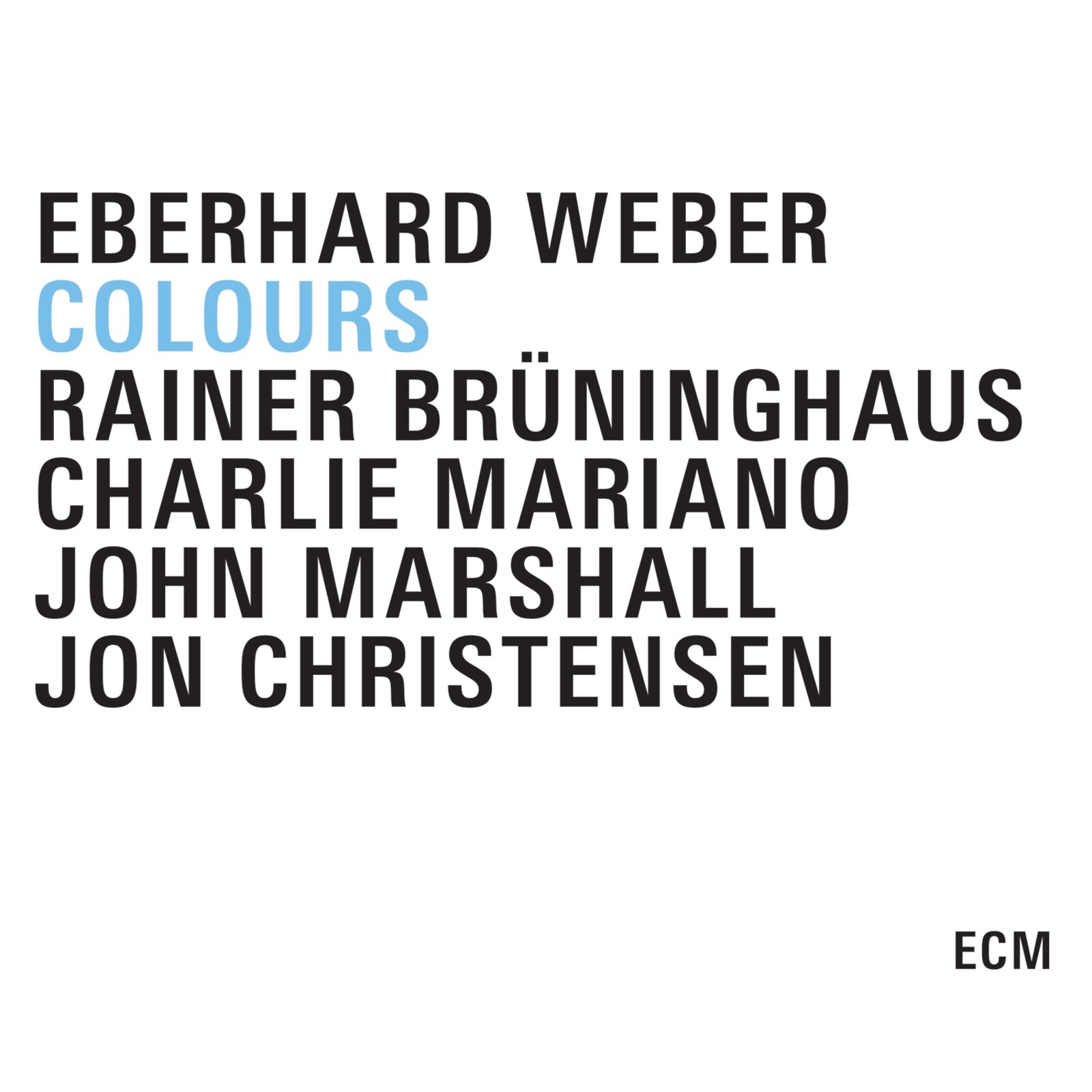 Picture of Eberhard Weber - Colours