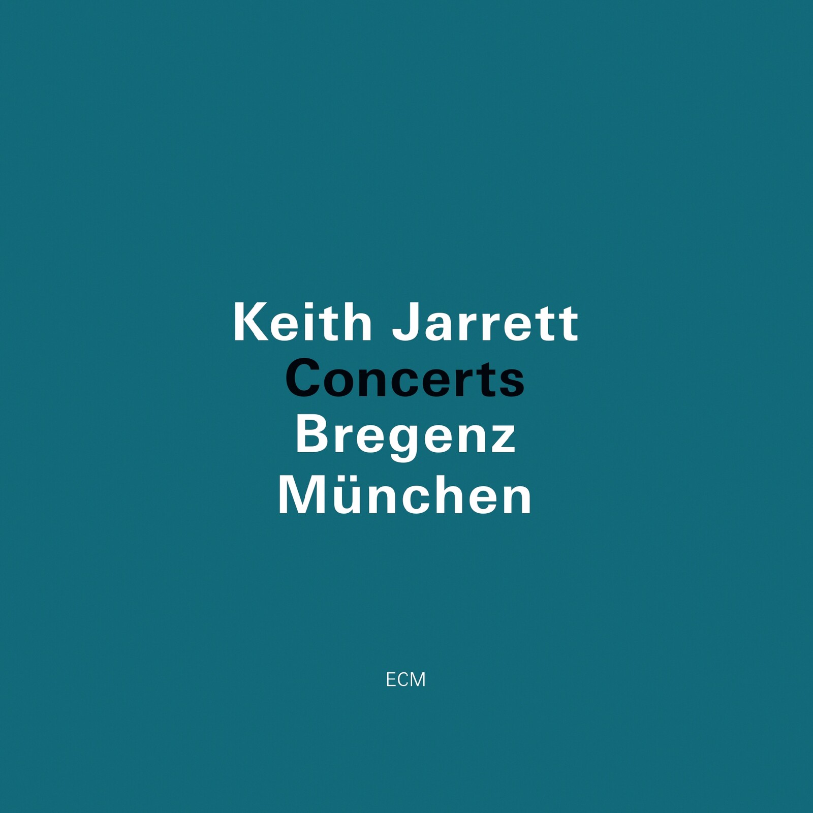 Picture of Keith Jarrett - Concerts (Bregenz, Munchen)
