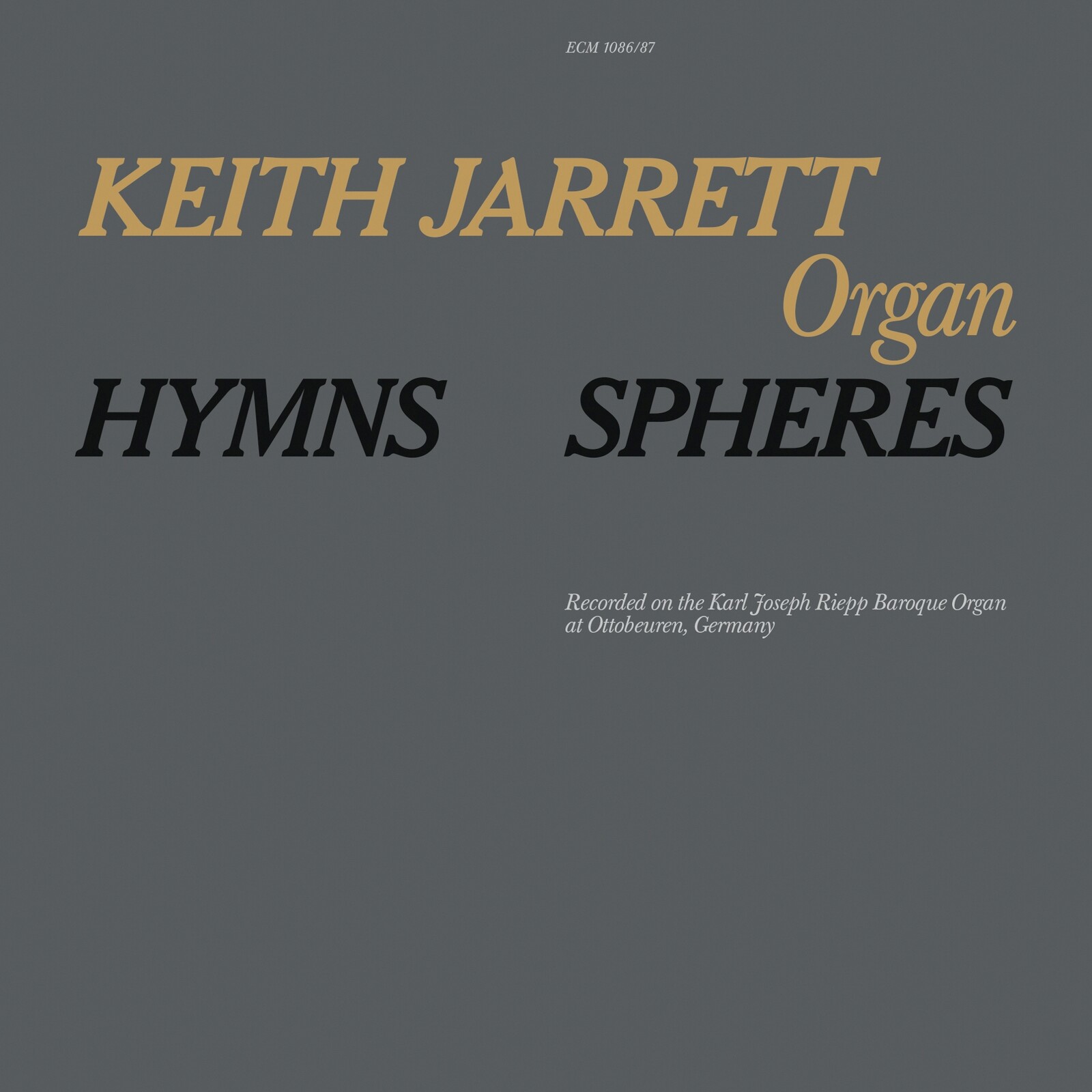 Picture of Keith Jarrett - Hymns - Spheres