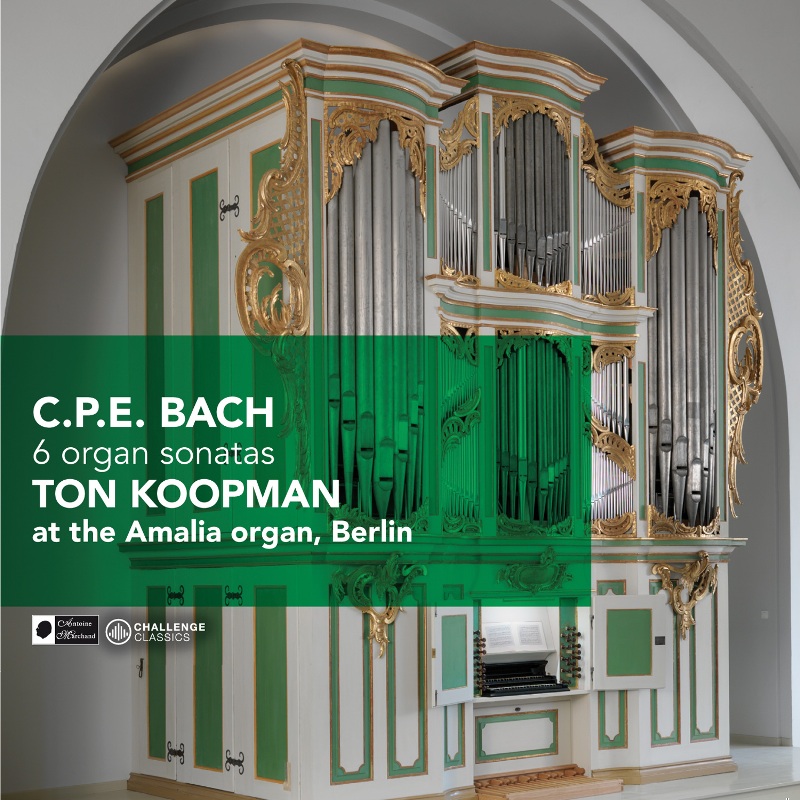 Picture of Ton Koopman - C.P.E. Bach: 6 Organ Sonatas