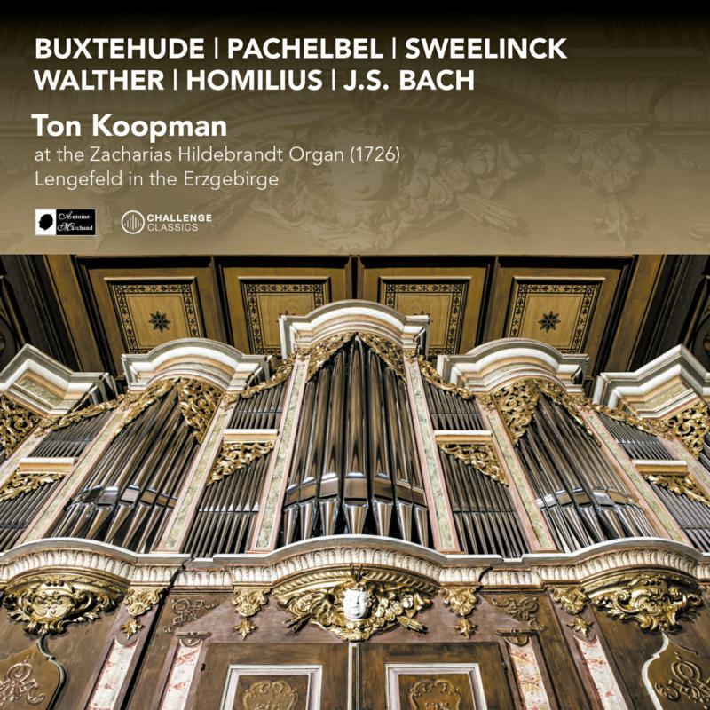 Picture of Ton Koopman - Ton Koopman at the Zacharias Hildebrandt Organ (1726)