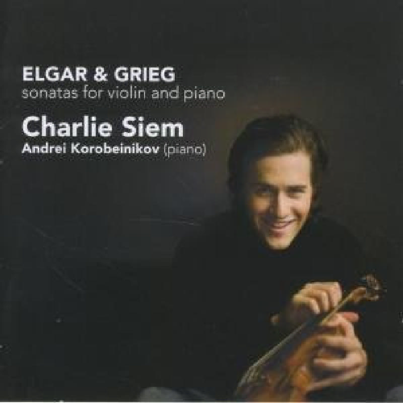 Picture of Charlie Siem - Elgar, Grieg: Sonatas for violin & piano