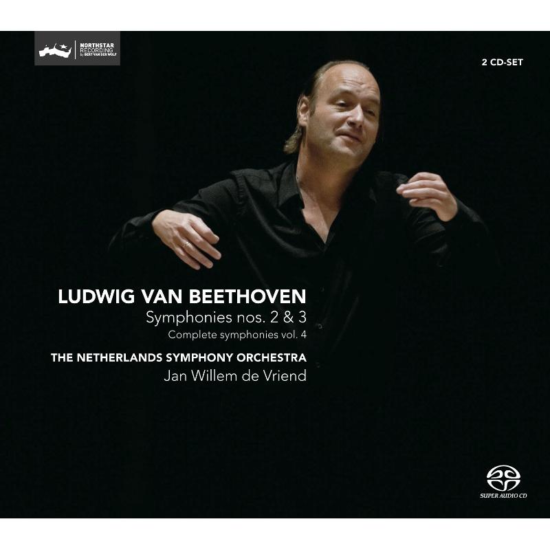 Picture of Netherlands Symphony Orchestra & Jan Willem de Vriend - Beethoven: Symphonies Nos. 2 & 3 (Complete Symphonies Vol. 4)