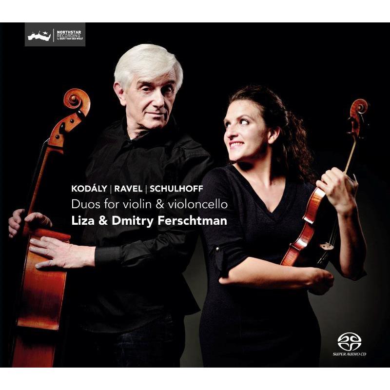 Picture of Liza & Dmitry Ferschtman - Kodaly / Ravel / Schulhoff - Duos for Violin & Cello